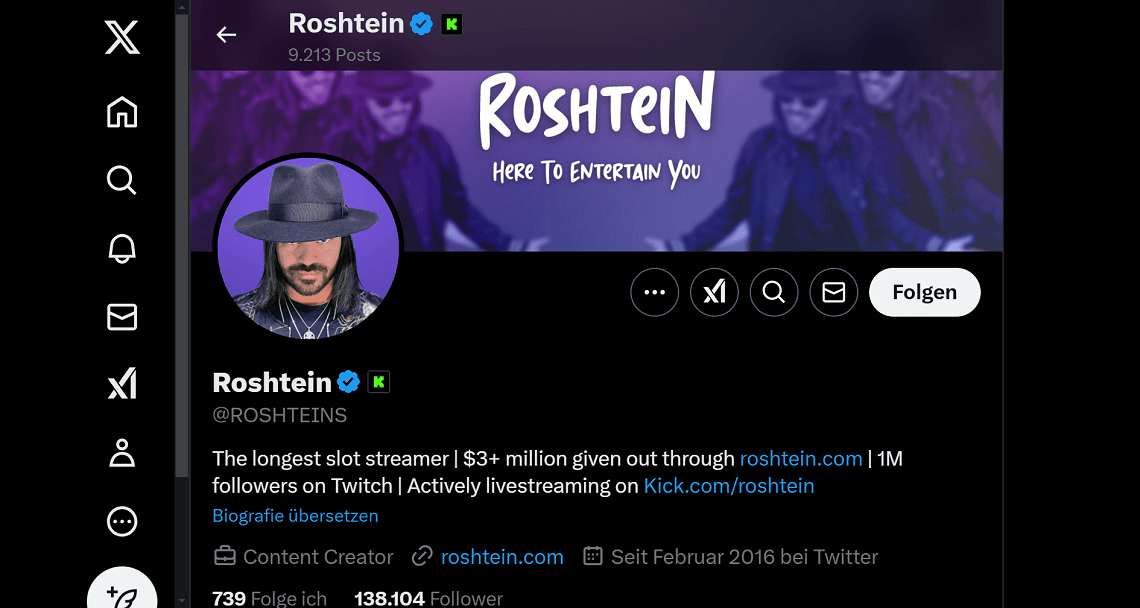 Roshtein X