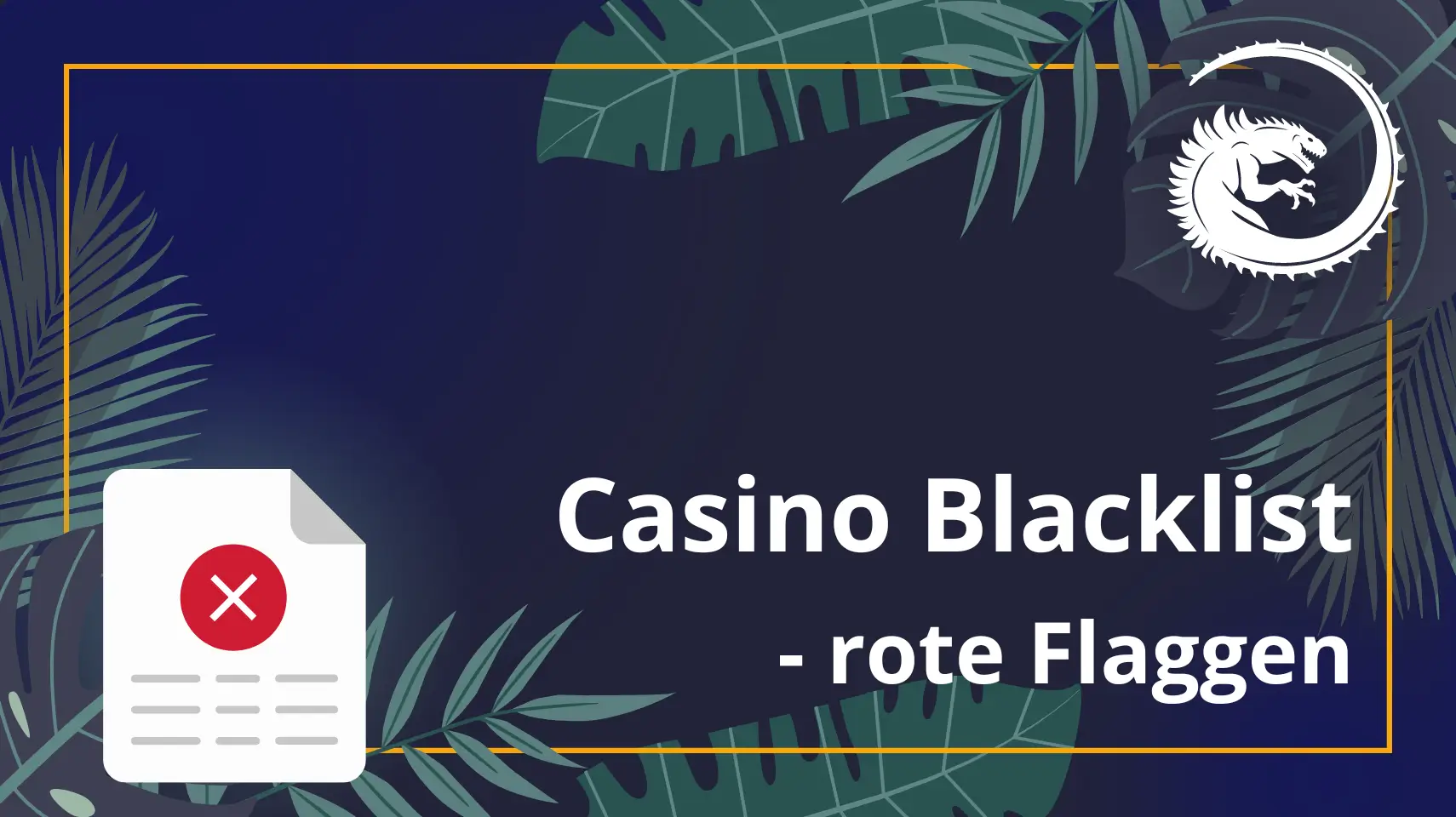 Online Casino Blacklist