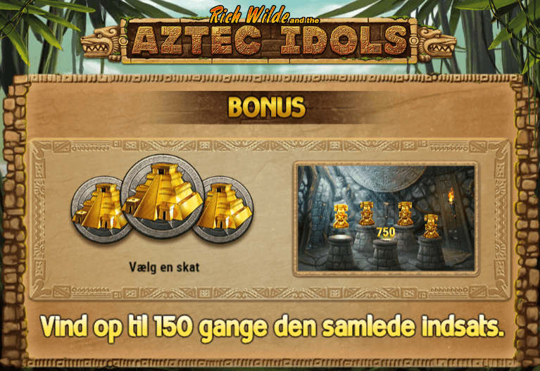 Bonus Spil på Aztec Idols