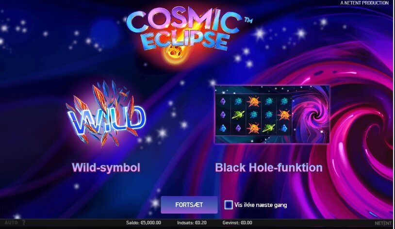 Cosmic Eclipse Spillefunktioner