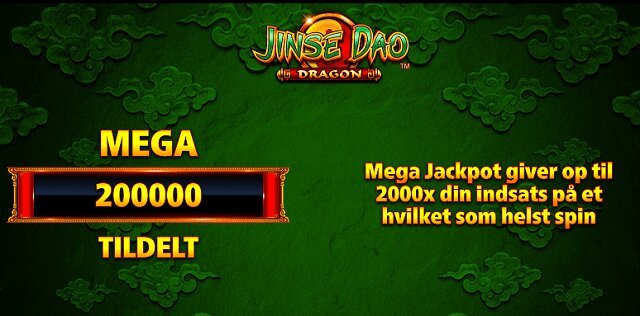 Vind jackpot på Jinse Dao Dragon