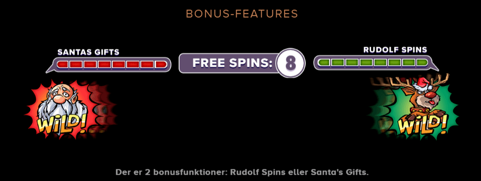 Santa Vs Rudolf Bonus Funktioner