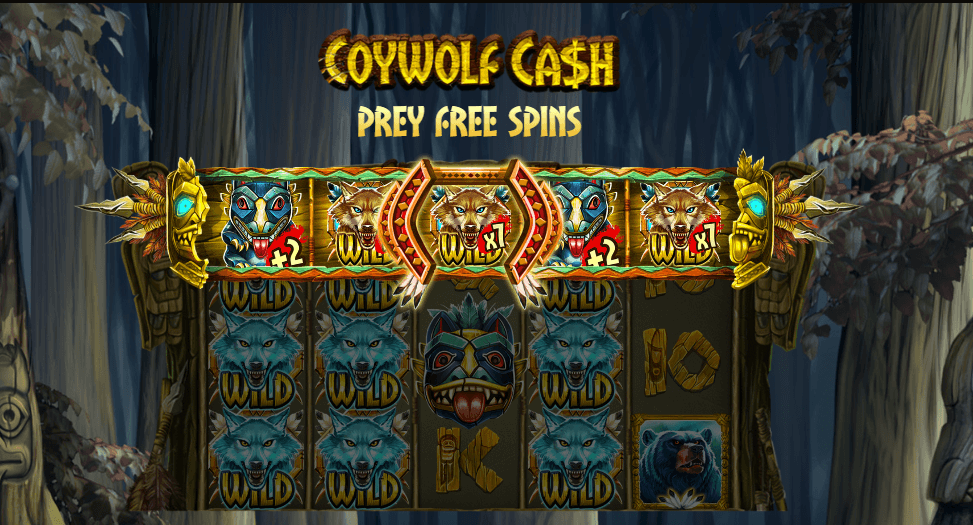 Coywolf Cash prey free spins funktion