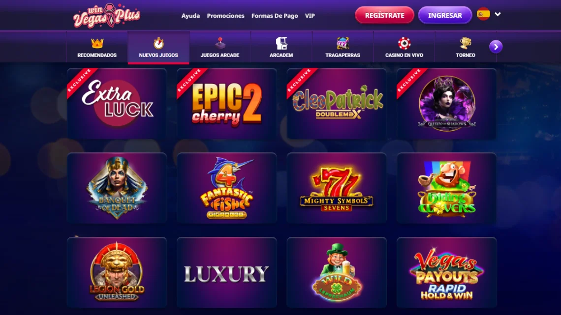 Vegasplus juegos de casino