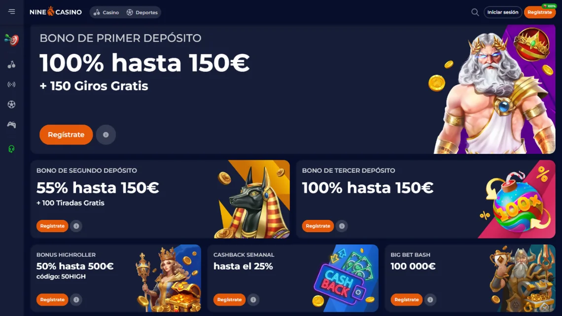 Obtenga mejores resultados de Nine casino siguiendo 3 pasos simples