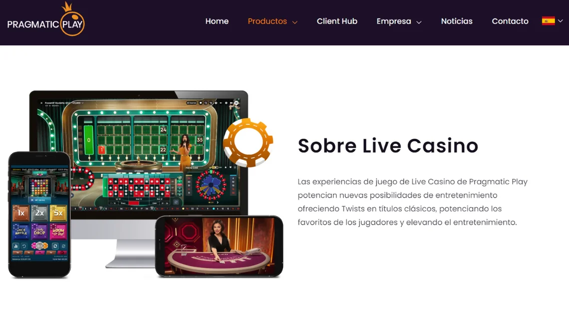 pragmatic play juegos de live casino