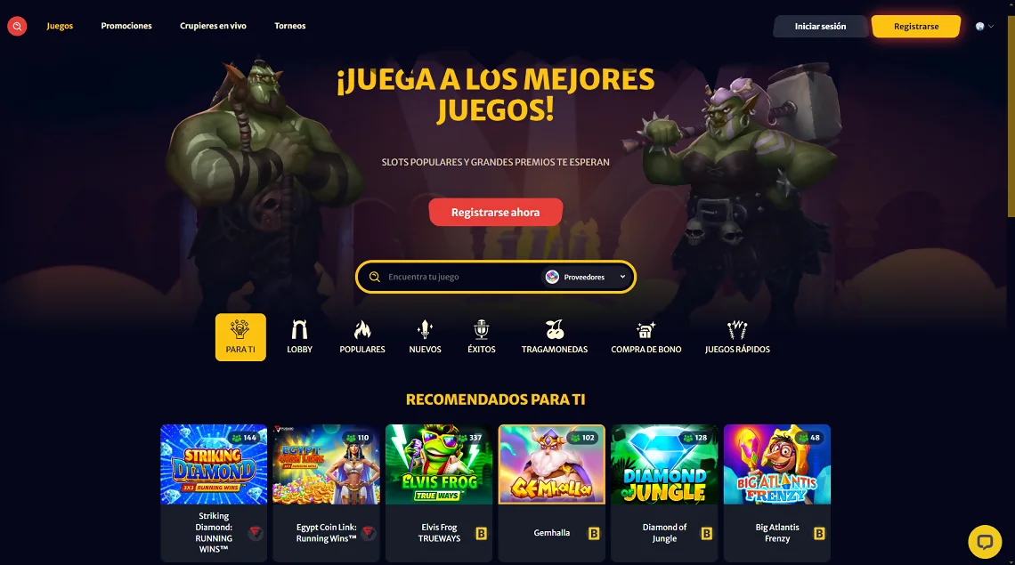 Mejores juegos de azar en HellSpin