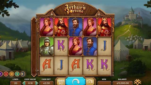 arthur's fortune slot