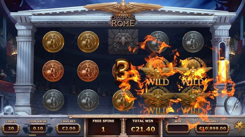 champions of rome slot