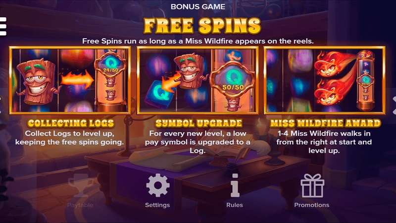 miss wildfire slot