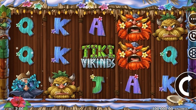 tiki vikings kolikkopeli