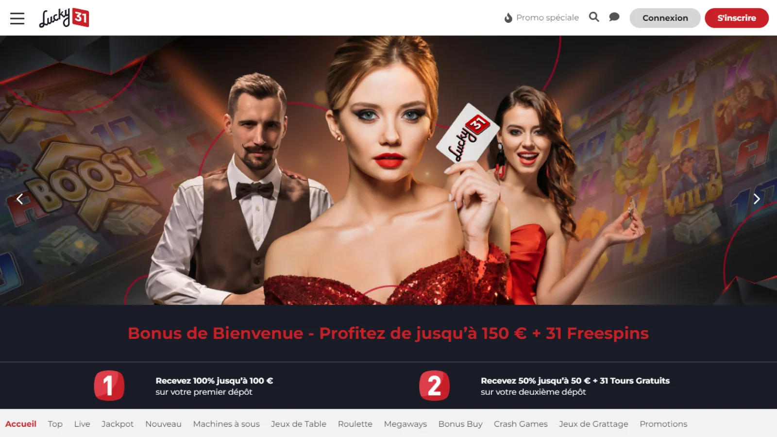 Lucky31 casino en ligne