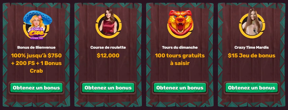 5Gringos Spins Gratuits du Casino