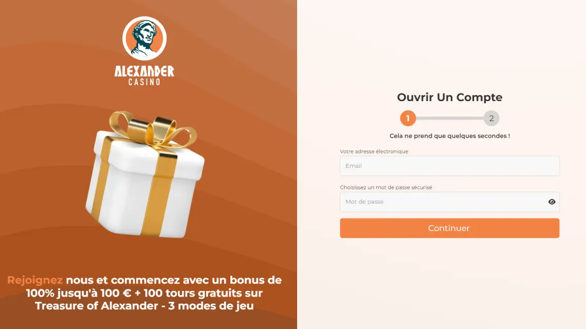 Alexander casino en ligne