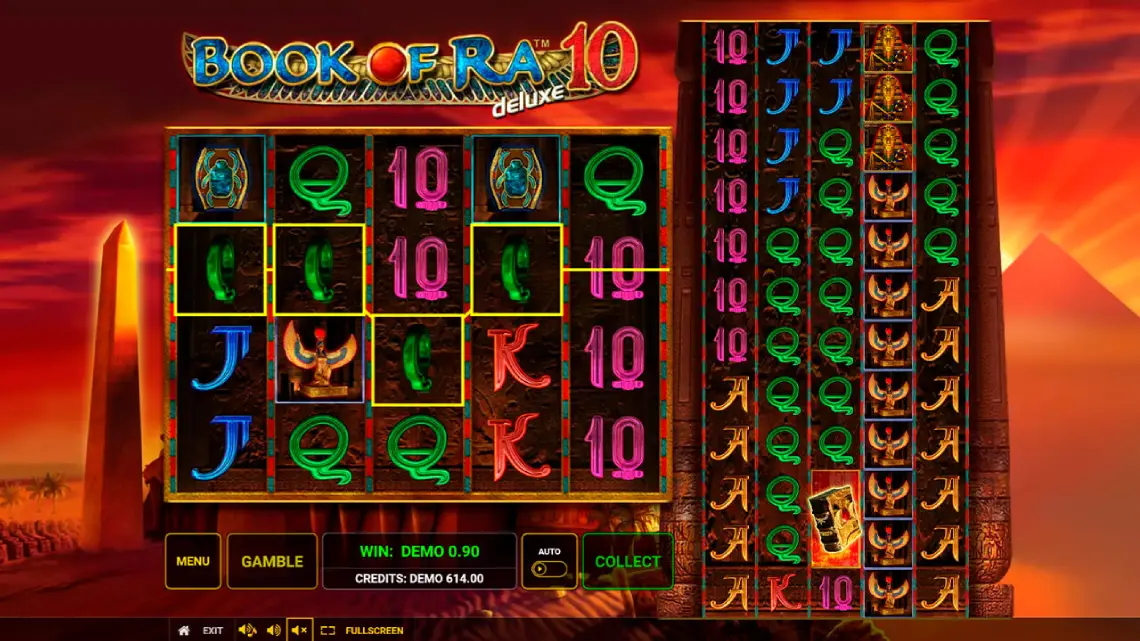 Book of Ra 10 Slot