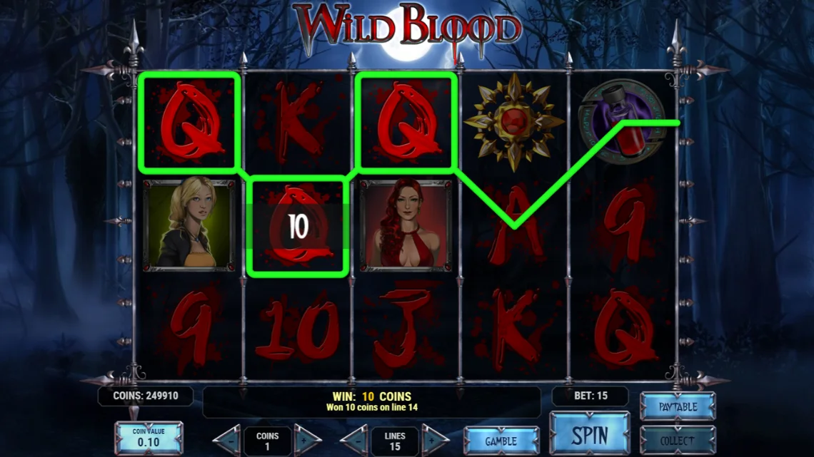 Wild blood free spins