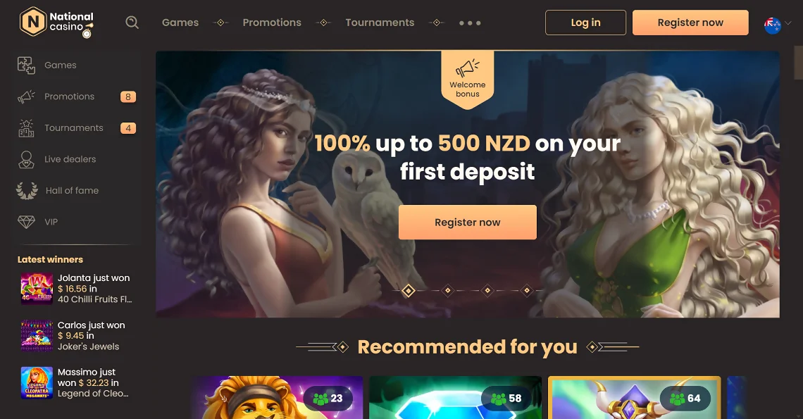 National Casino Website