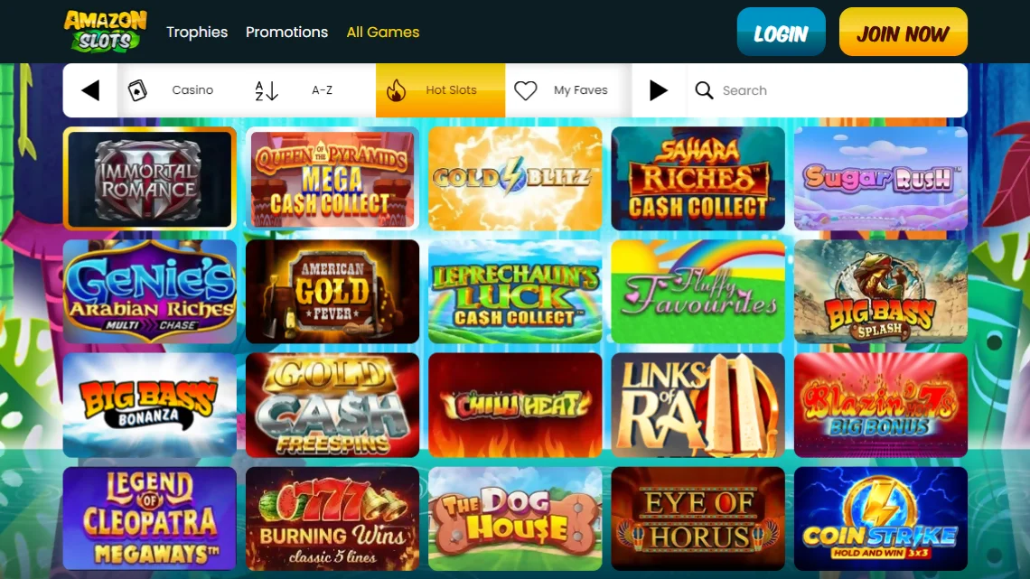 Amazon Slots casino games