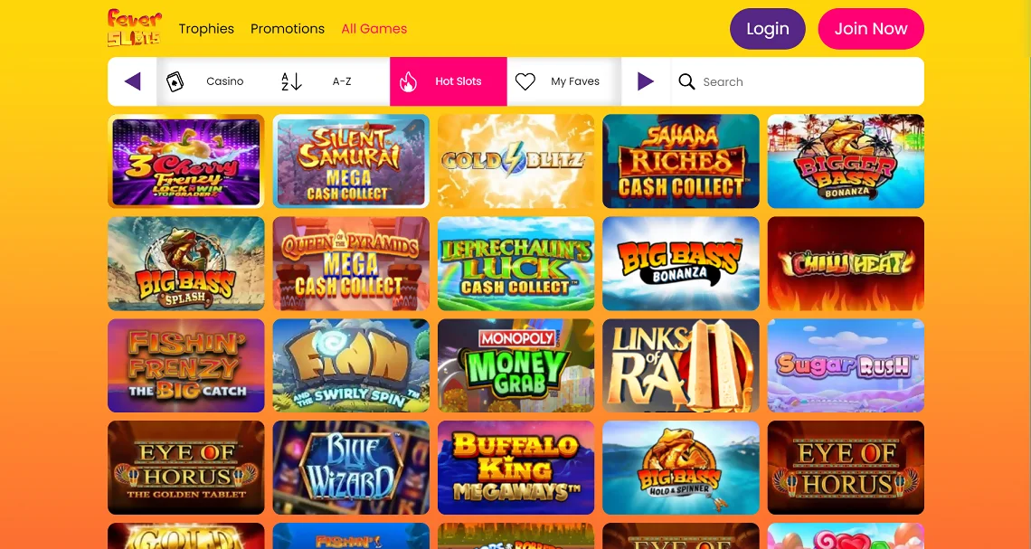 Fever Slots Games