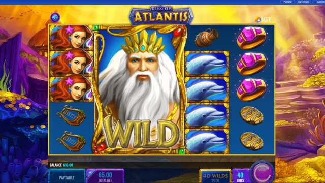 King of Atlantis wild