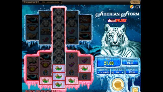 Siberian Storm Dual Play winner