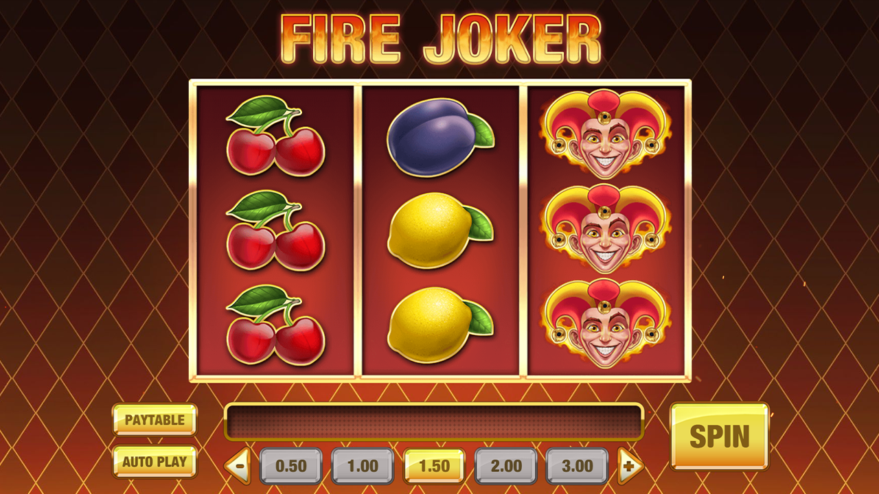  Fire Joker automat z darmowymi obrotami