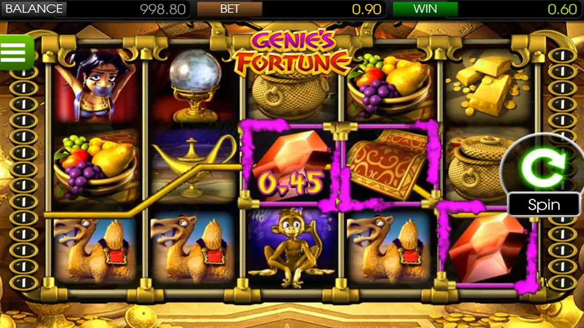 Genie's Fortune gra w tematyce Akcji