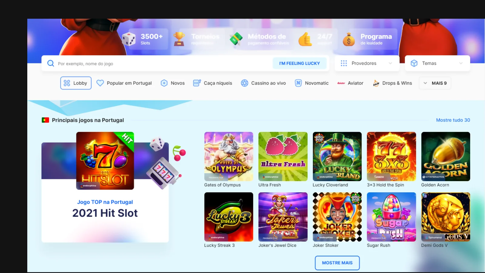 O Que Pode jogar no Ice Casino