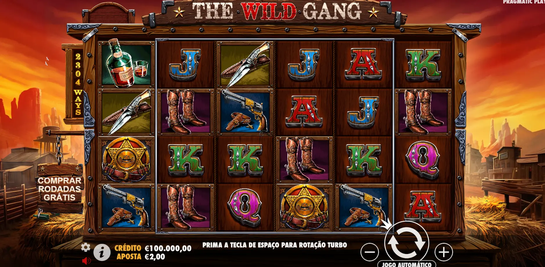 Slot The Wild Gang da Pragmatic Play