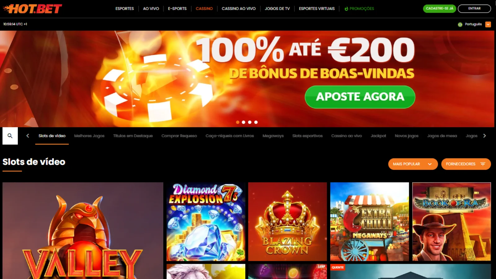 Jogar no HotBet Casino