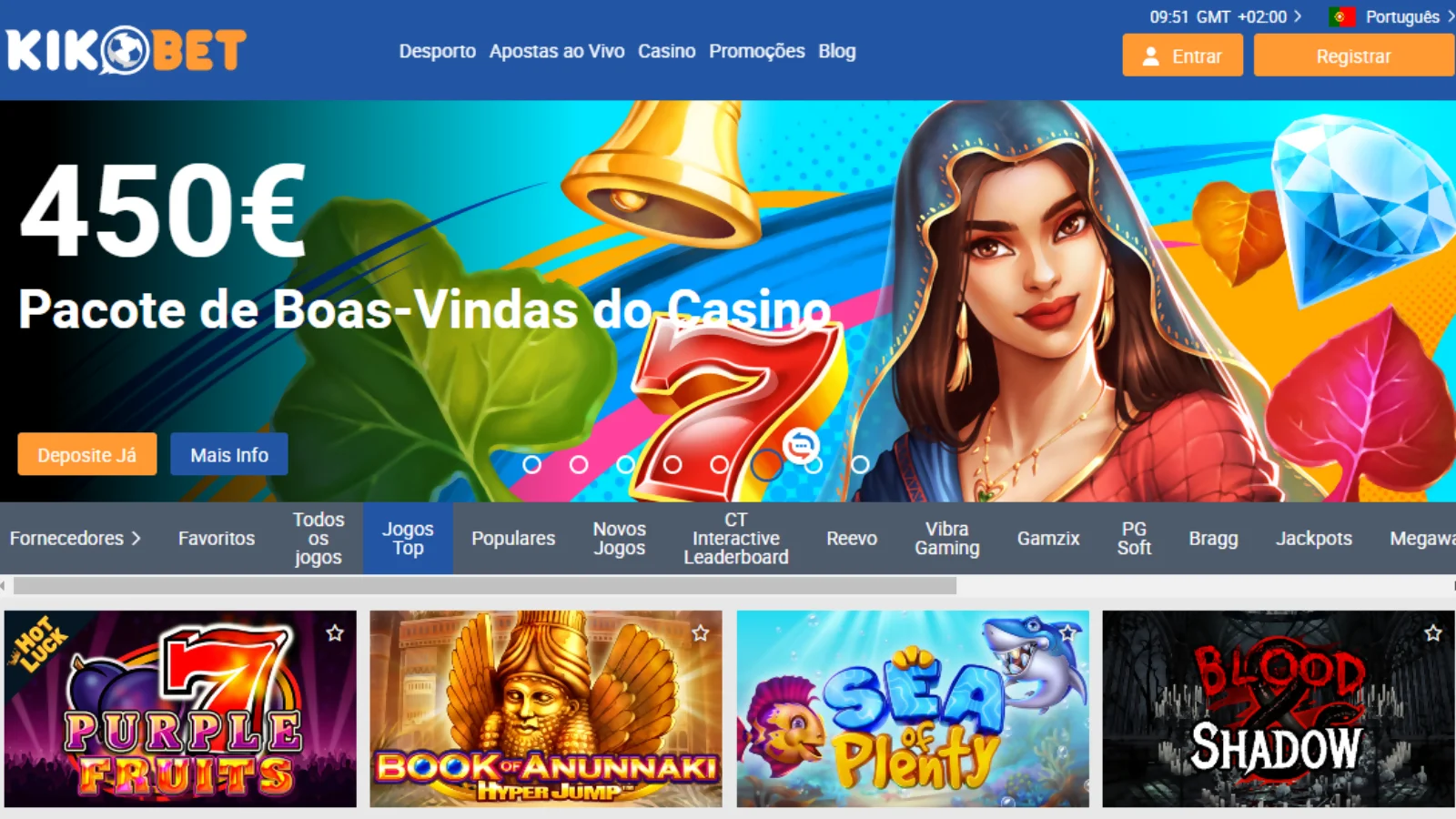 Jogar no Kikobet Casino