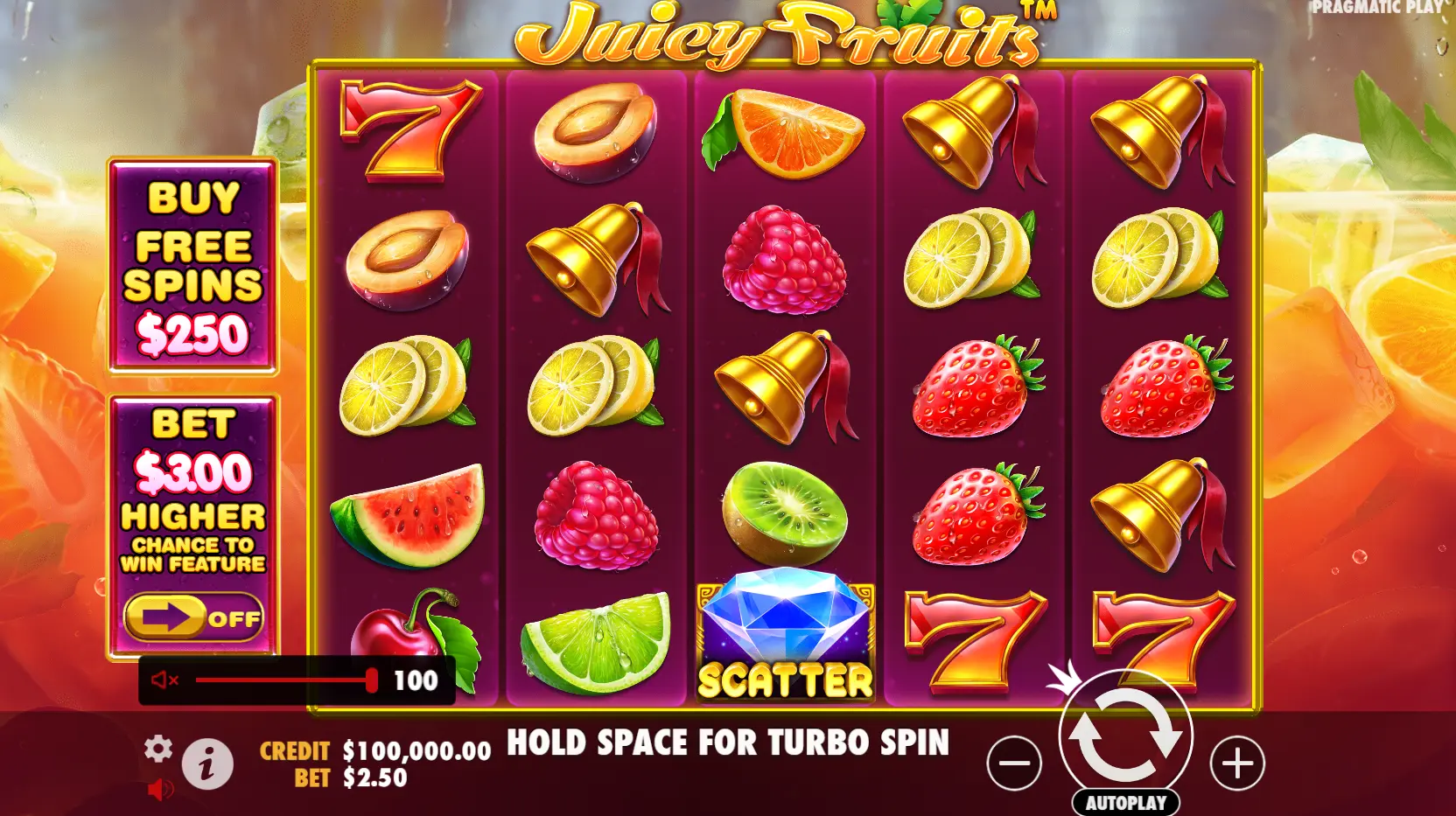 Slot Juicy Fruits da Pragmatic Play