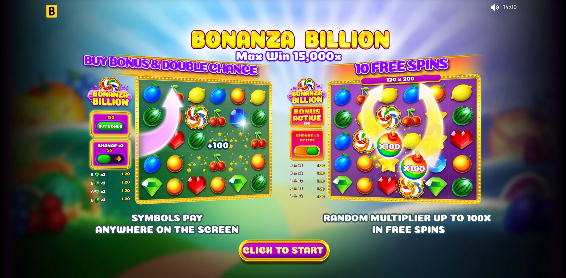 Jogar Bonanza Billion Slot