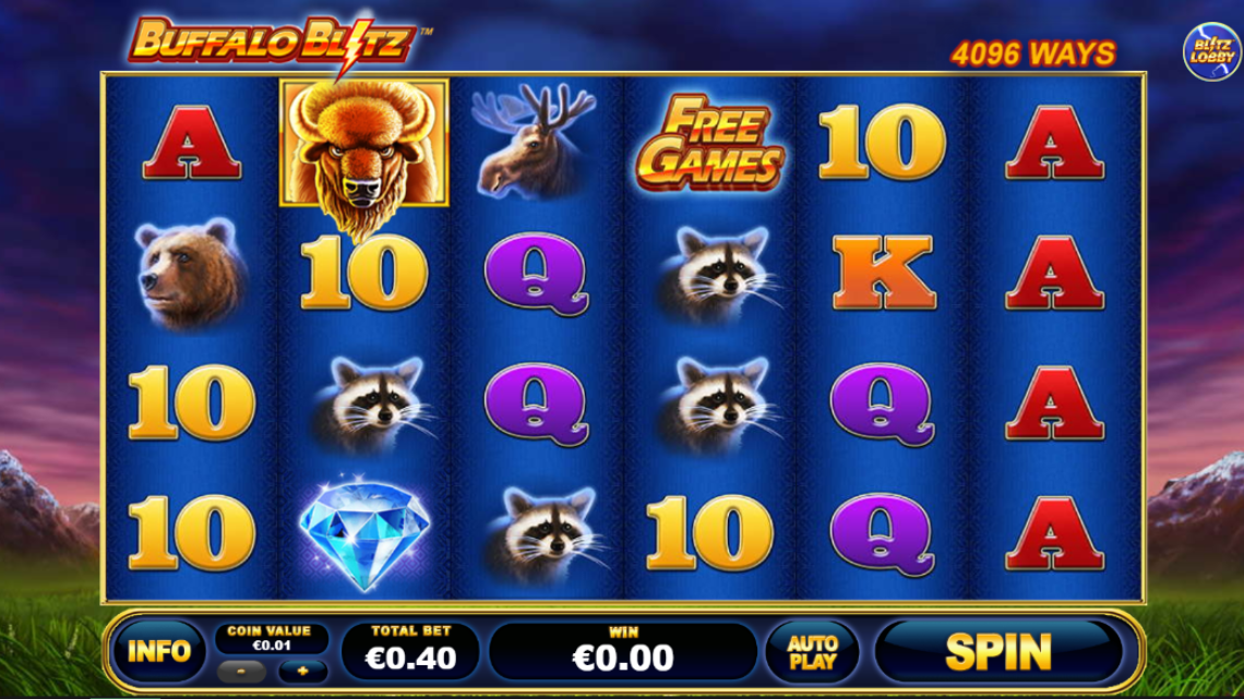 Jogo do Slot Buffalo Blitz