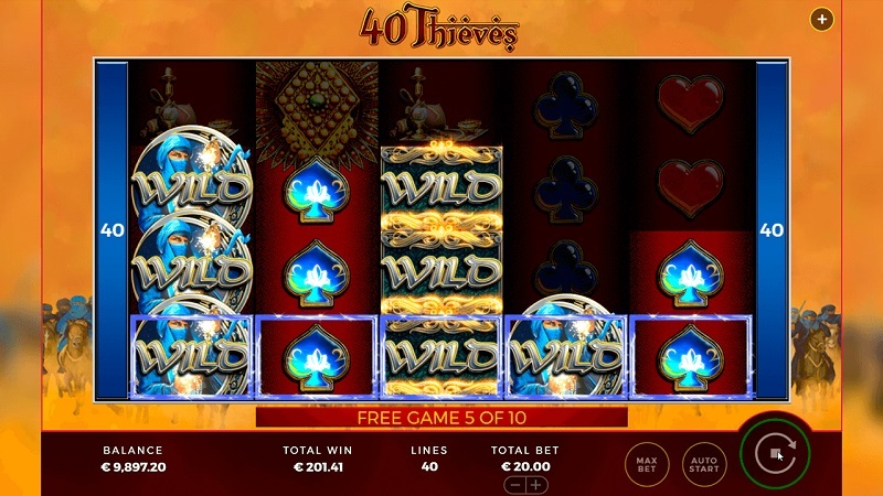 40 thieves slot game