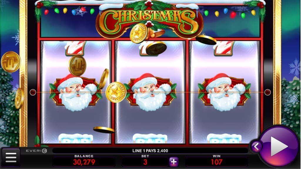 Christmas slot game review