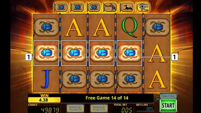 slot magic 50 free spins eye of horus