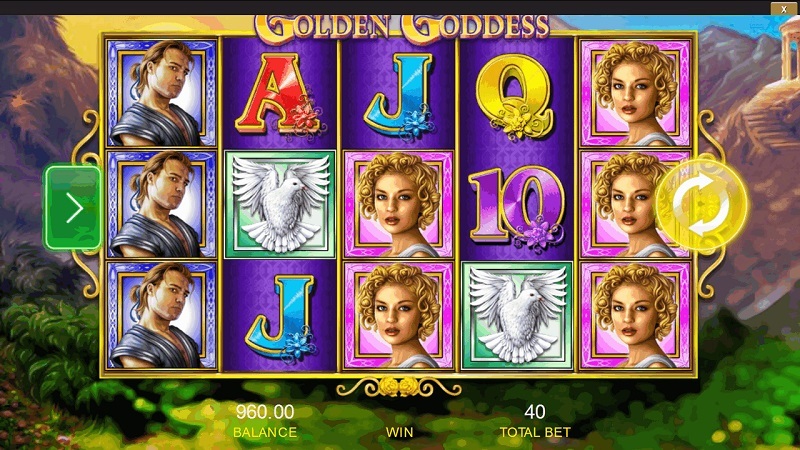 golden goddess slot machine