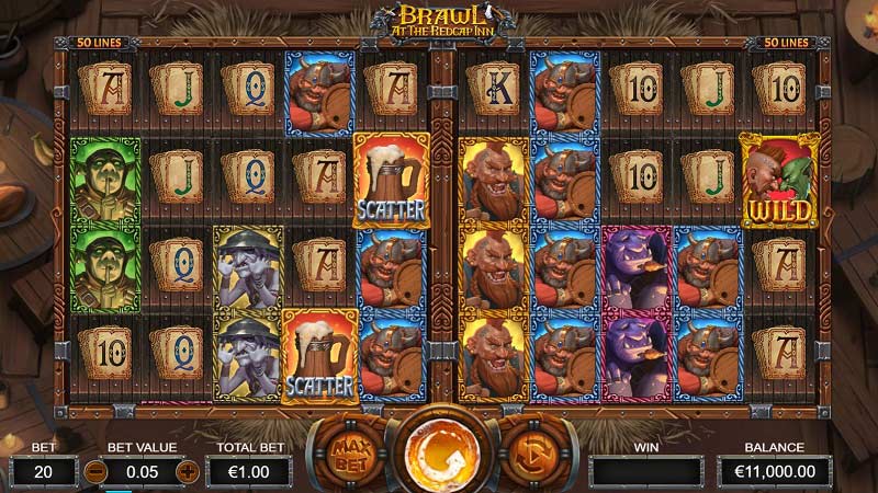 Brawl at the Redcap Inn slot game