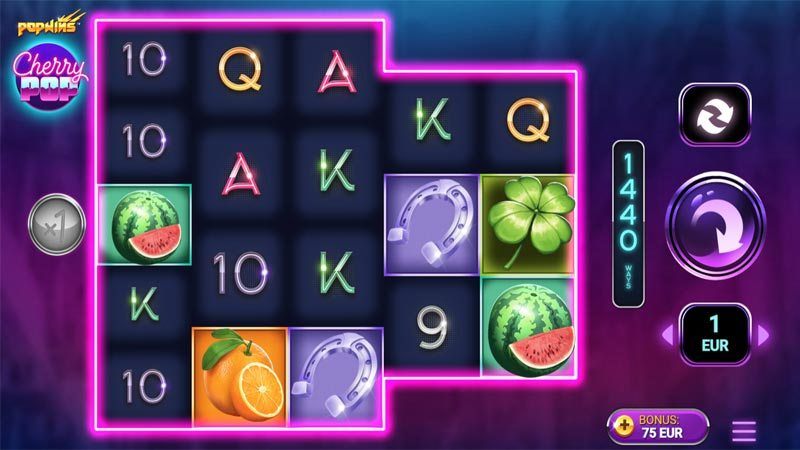 Cherry POP Free Slot Gameplay