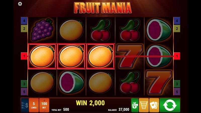 Fruit Mania Free Slot Online