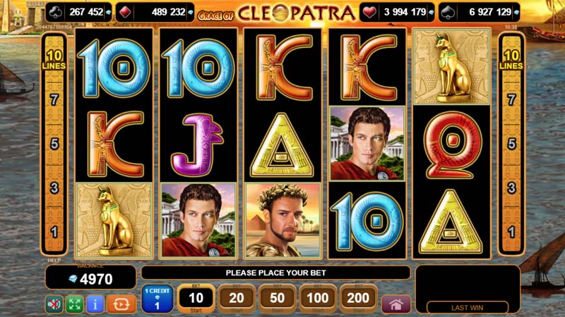 Grace of Cleopatra Free Slot Game