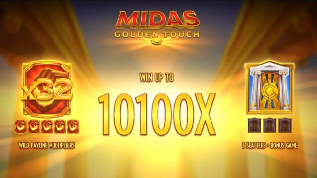 Midas Golden Touch Slot Features