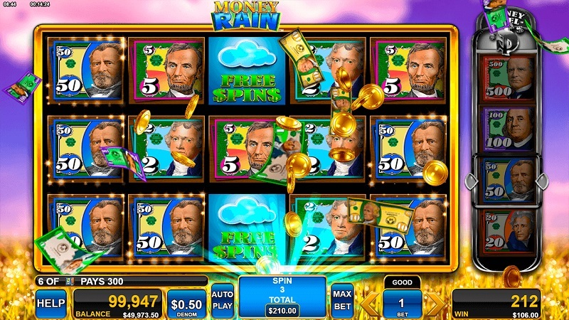 money rain slot online