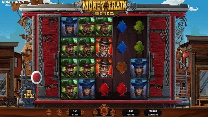 Money Train Free Slot Gameplay