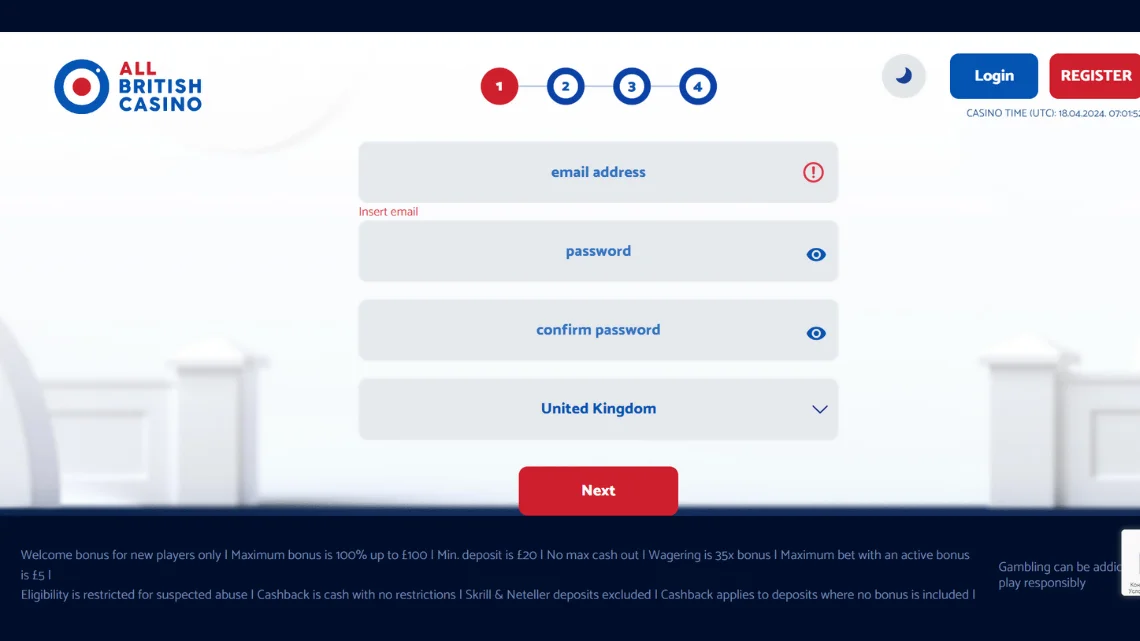 all british casino login