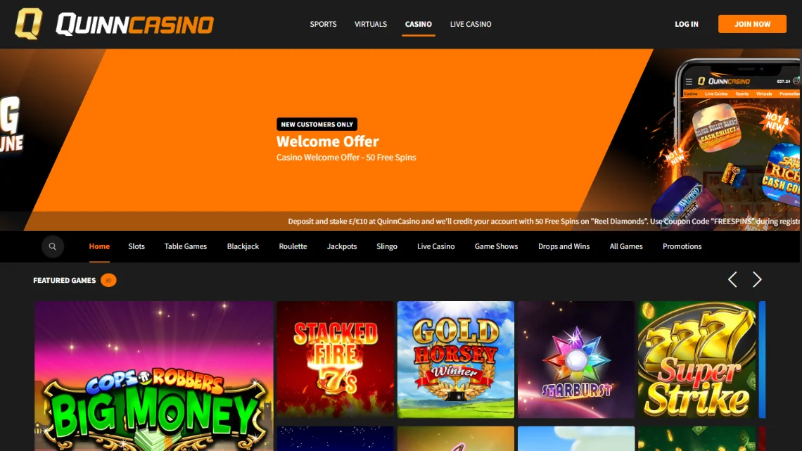 quinnbet casino review