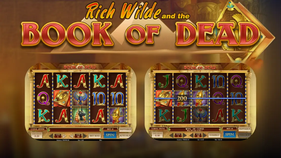 book of dead free spins