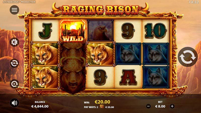 Raging Bison slot machine