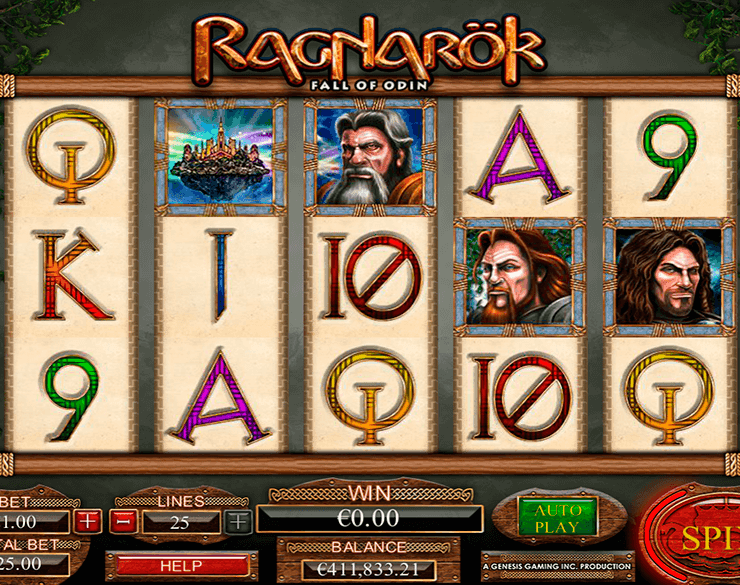 ragnarök fall of odin slot